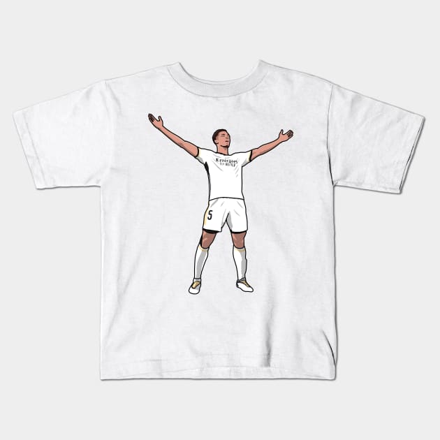 Goal jude Kids T-Shirt by Seeyaseiya